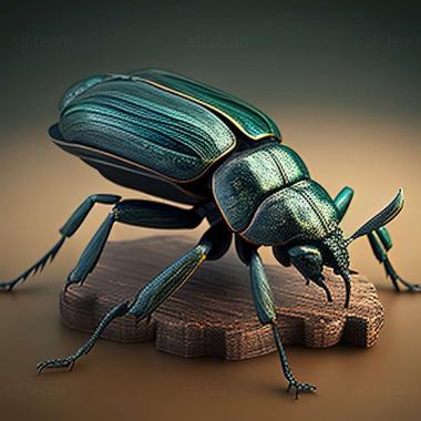 3D model Calosoma luxatus (STL)